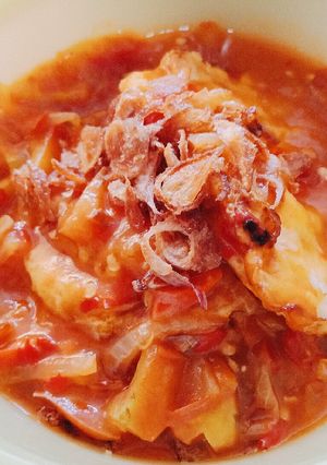 Foto resep Telur Saus Asam Manis Simpel dan Enak