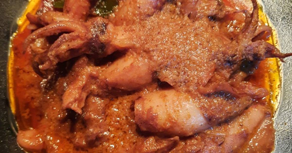 Resep Rendang Cumi Oleh Vega Putris Kitchen Cookpad 