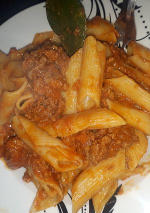 Una foto de Macarrones con Chorizo