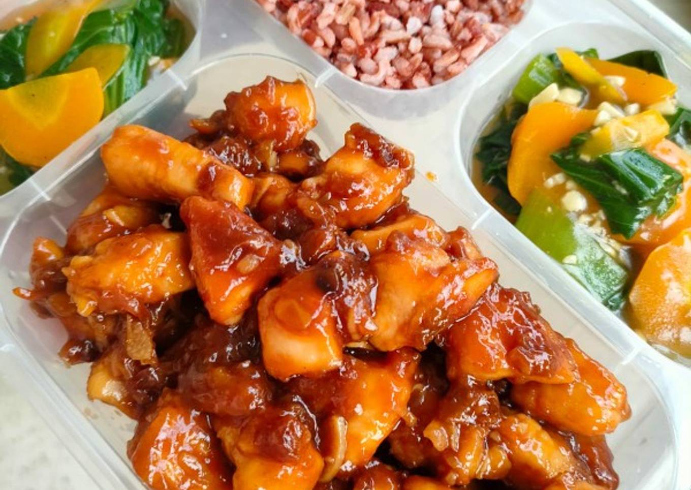 Ayam saus pedas manis