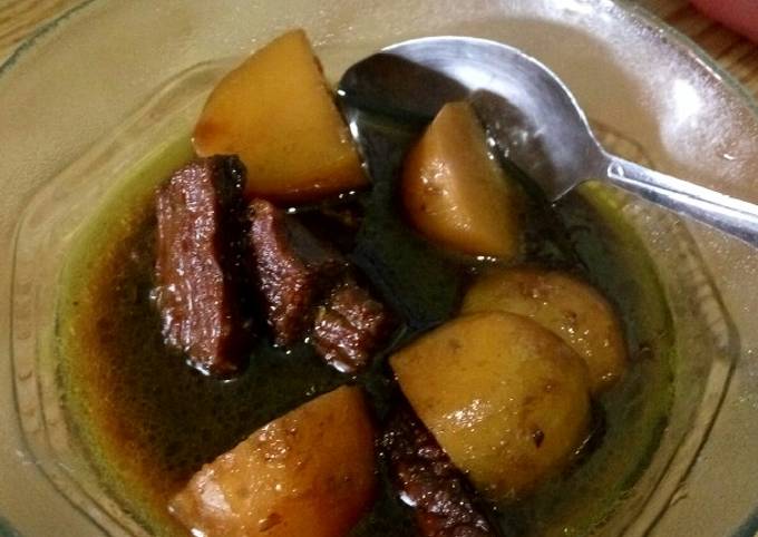 Daging sapi masak kecap