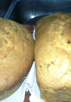 Una foto de Budín de frutas