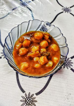 চানা ঘুগনি (Channa Ghugni recipe in bengali) রেসিপির প্রধান ছবি