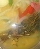 Pebre picante caliente cuchareado