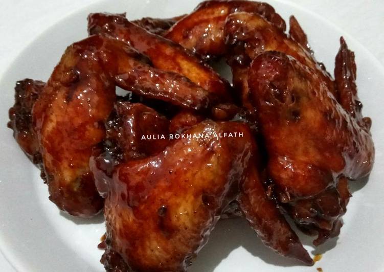 Sweet Sour Spicy Chicken Wings