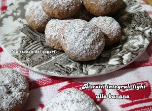 Foto di #211 Biscotti integrali light alla banana