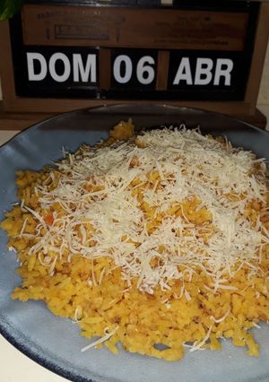 Una foto de Arroz con azafrán