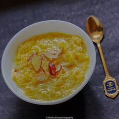 A picture of Pumpkin Kheer.