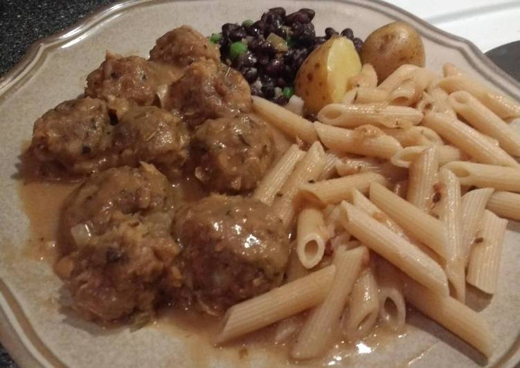 Vegan Swedish Köttbullar