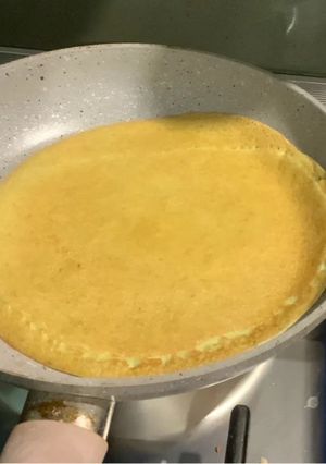 Una foto de Panqueques de papa