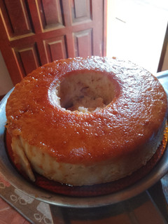 Una foto de Budín de pan