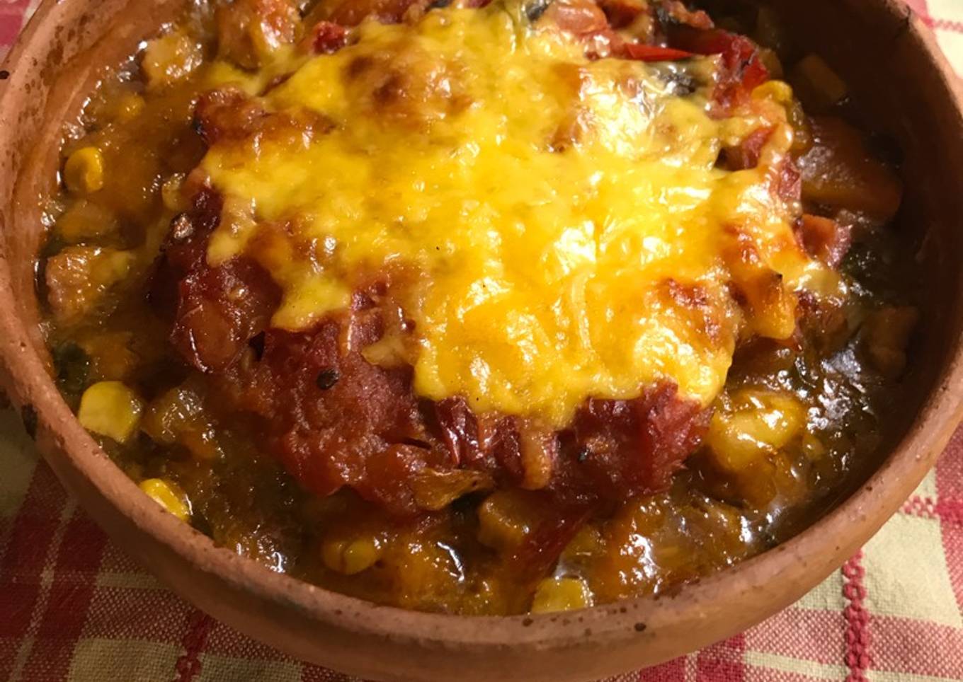 Cazuela de cerdo y calabaza