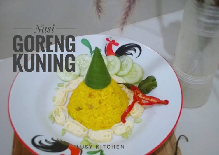 Cara Gampang Menyiapkan Nasi Goreng Kuning, Enak
