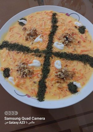 عکسی از دستور ماست و هویج ترکیه