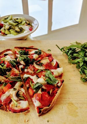 A picture of Quick & Easy Pizza.