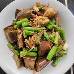 A picture of Tumis Terong Buncis Teri.