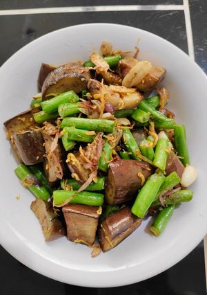 Foto resep Tumis Terong Buncis Teri