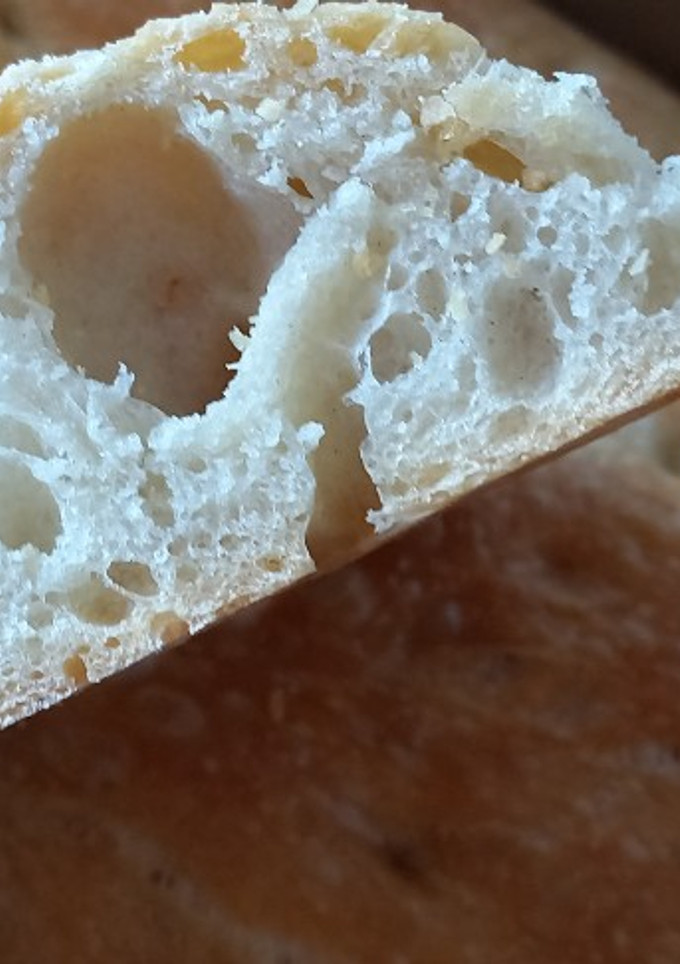 Una foto de Focaccia sin manchar las manos