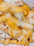 Batata frita com Cheddar