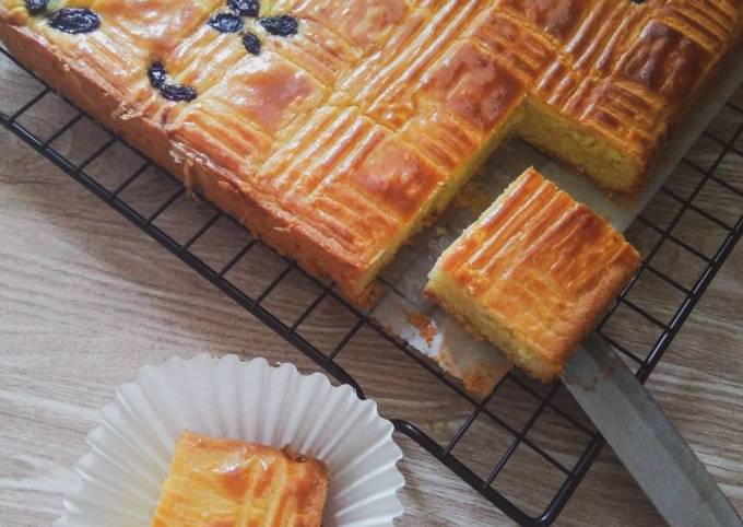 Langkah Mudah Masakan Resep Boterkoek (Lekker Holland)