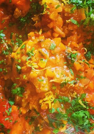 A picture of Chicken ‘Osso Buco’.