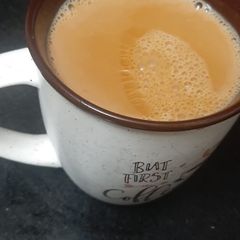 A picture of Chai/ milk tea☕️.