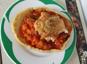 Foto principal de Tortitas saladas de avena rellena de pescado