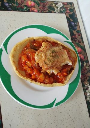 Foto principal de Tortitas saladas de avena rellena de pescado