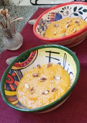 Una foto de Sopa crema de zapallo zipilsky