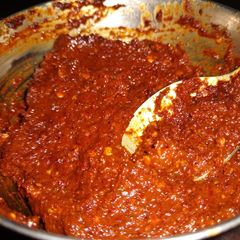 Red chutney A picture of Red chutney.