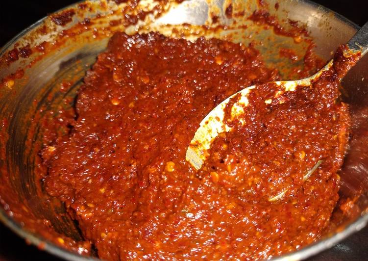 Easiest Way to Make Homemade Red chutney