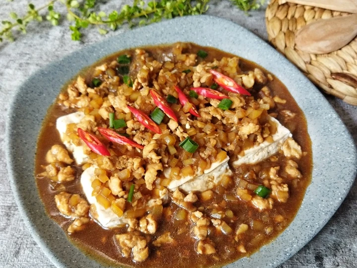 Cara Simple Membuat Resep  Tahu Kukus Ayam Cincang yang Enak, Menggugah Selera