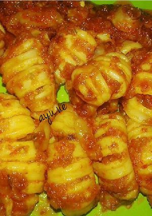 Foto resep Cumi pedas 🐙🐙
