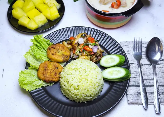 #217 Nasi hijau soblok