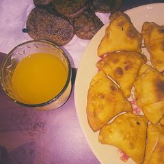 A picture of Mince Samosa.