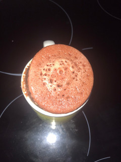 Una foto de Mug cake red velvet