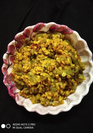 A picture of Turai-moong dal ki sabzi.