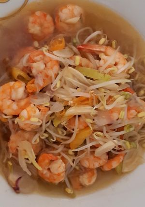 Foto resep Cah Tauge Seafood Saus Tiram