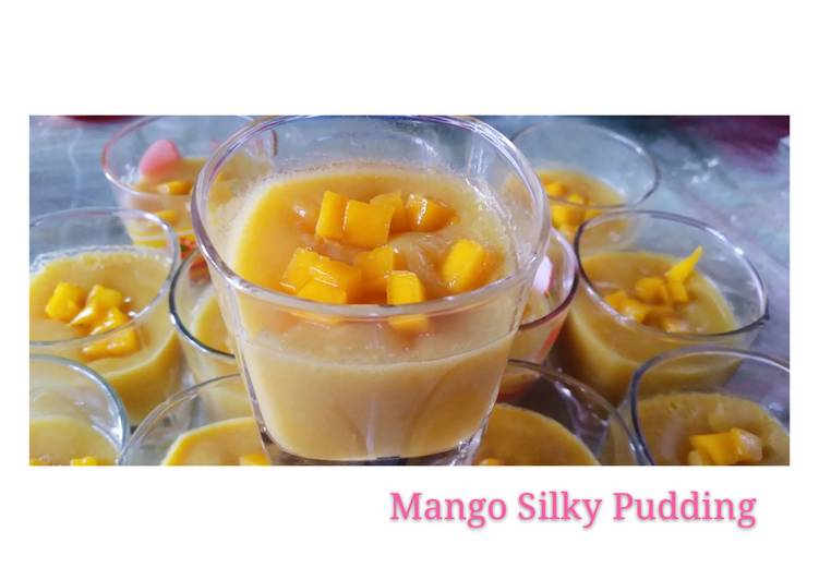 23. Mango Silky Pudding