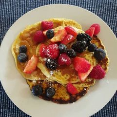 A picture of Megan's Simple Pancakes.
