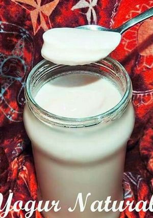 Una foto de Yogur natural