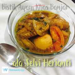 A picture of Bistik Ayam khas Banjar.