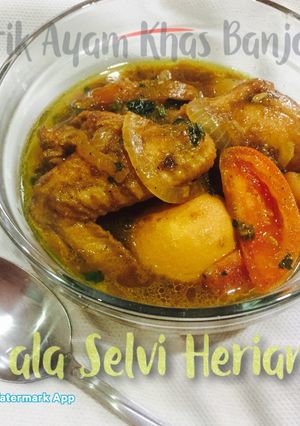 Foto resep Bistik Ayam khas Banjar