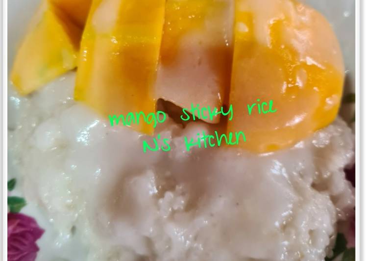 Resep Mango sticky rice yang Menggugah Selera
