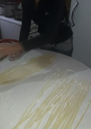 Una foto de Fideos caseros a la italiana