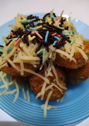 Foto resep Pisang pasir keju meises