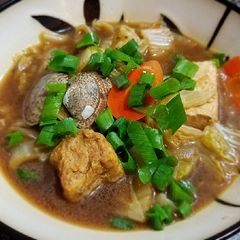 A picture of Doenjang Napa Clam Soup大酱汤*Instant pot Max* #mommasrecipes.