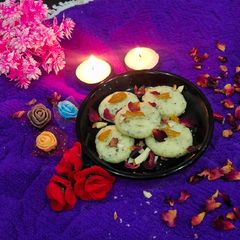 A picture of Fireless Milk Peda.