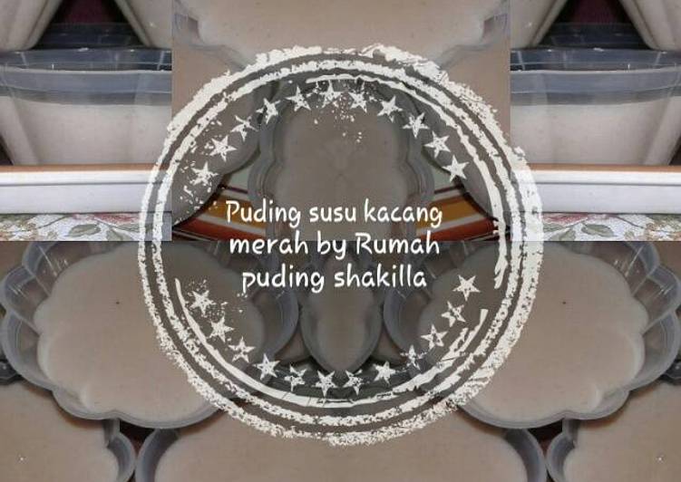 Puding susu kacang merah by rumah Puding shakilla