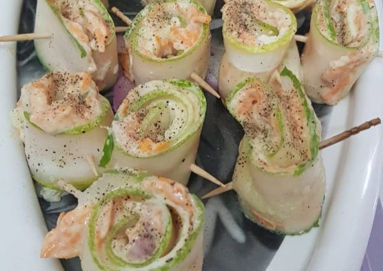 Recipe of Super Quick Homemade Cucumber roll ups